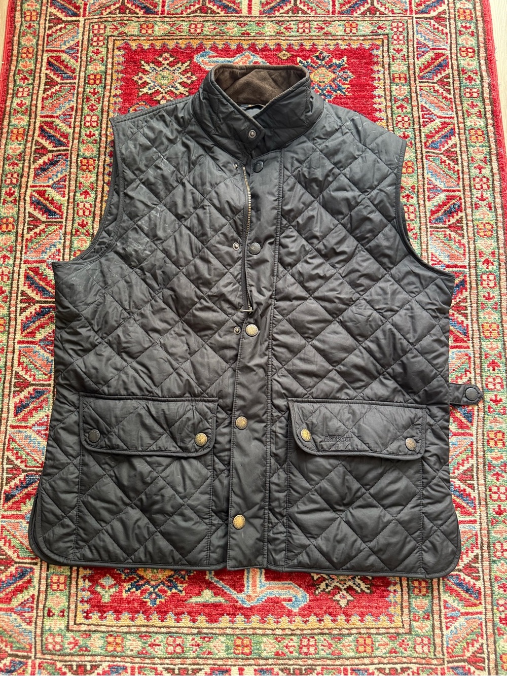 Barbour Quilted Vest - Large